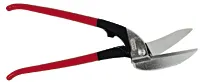 STUBAI Durchlaufschere 350 mm rechtsschneidend Griffe PVC getaucht