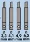 Ersatzstempel 4,9 mm zu Lochzange