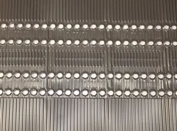 Alu First- und Gratlüftungsrolle braun plissiert 300 mm