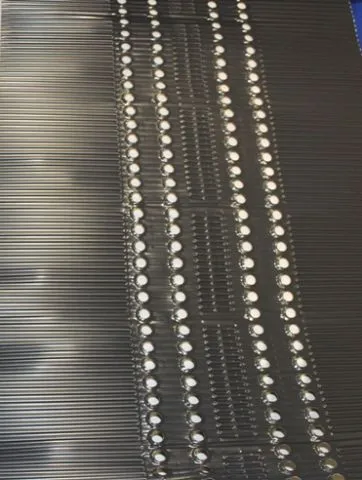 Alu First- und Gratlüftungsrolle schwarz plissiert 400 mm