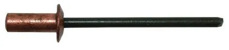 Dicht-Blindniete Kupfer/Stahl 3,2 x 12,5 mm