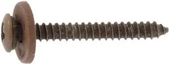 Fensterbankschrauben Edelstahl braun RAL 8017 3,9 x 19 mm mit Kreuzschlitz