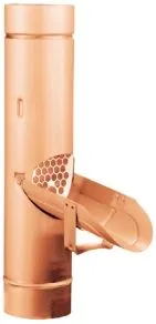 Kupfer Regenwasserklappe 80 mm