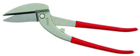 STUBAI Durchlaufschere 350 mm rechtsschneidend verzinkt Griffe PVC getaucht