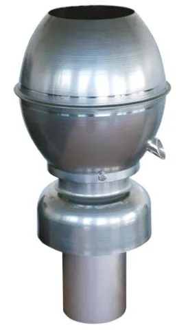 ALUMINIUM Entlüfter AMT mit Abschlusstrichter 125 mm