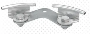 Edelstahl 90° Kurve für 6 mm Seil