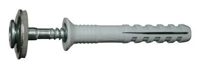Edelstahl Spenglerschraube 6,0 x 60 mm Kreuzschlitz mit vormontiertem Nylondübel