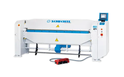 SCHECHTL Motor-Abkantmaschine Modell MAX / ECT-Steuerung