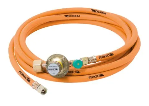 10 m Propan Hochdruckschlauch DN 6 mit Regler