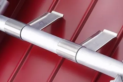 Aluminium Schneestopper bis Sickentiefe 85 mm