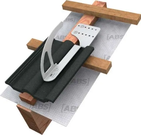 Edelstahl Sicherungshaken anthrazit beschichtet RAL 7016