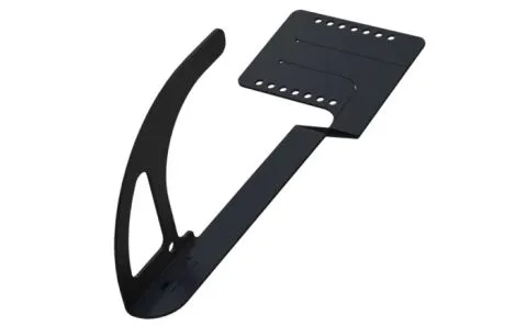 Edelstahl Sicherungshaken anthrazit beschichtet RAL 7016