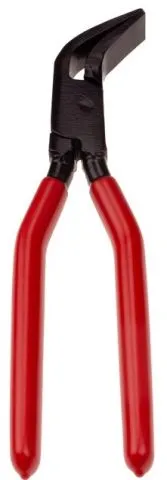 STUBAI Falzzange 20 mm 45° gebogen mit kurzen Griffen
