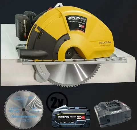 JEPSON Super Hand Dry Cutter 8320E - 36V CAS - Akku-Sandwichsäge