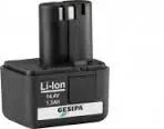 Li-ION Schnellwechsel-Akku 14,4 Volt/ 2,0 Ah