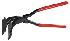 STUBAI Falzzange 100 mm 45° gebogen