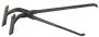 Deckzange 160 mm gebogen