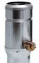 Zink Regenwassersammler 120 mm mit Schlauchgarnitur