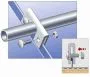Aluminium Klemmfaust für Doppelstehfalz