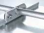 Aluminium Schneefanglasche für Doppelstehfalz Aluminium Schneefanglasche für Doppelstehfalz