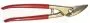 STUBAI Idealschere 280 mm rechtsschneidend verzinkt Griffe PVC getaucht