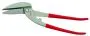 STUBAI Durchlaufschere 350 mm rechtsschneidend verzinkt Griffe PVC getaucht