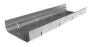 Edelstahl Flachdachrinne 125 mm / 50 mm