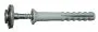 Edelstahl Spenglerschraube 6,0 x 35 mm Kreuzschlitz mit vormontiertem Nylondübel