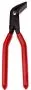 STUBAI Falzzange 20 mm 45° gebogen mit kurzen Griffen