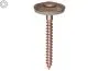 EDELSTAHL verkupfert Spenglerschraube 4,5 x 35 mm TORX 20