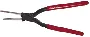 STUBAI Rundzange 260 mm mit Zahnung Gewerbe durchgesteckt