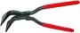 STUBAI Falzzange 60 mm 45° gebogen