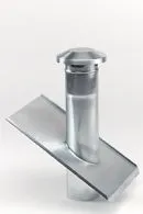 ZINK Entlüftungsrohr 120 mm mit beweglicher Grundplatte 120 mm