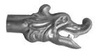 Zink Wasserspeier Drachenkopf 220 / 42 mm