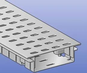 Flachdachrinne 140 mm höhenverstellbar 60 - 90 mm