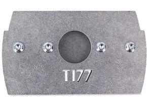 Tauschaufsatz T 177 zu Trapezblechkanter