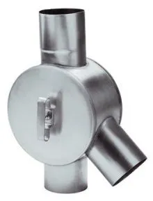 Zink Regenwasserverteiler 100 mm
