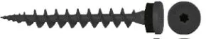 Isolierplattenschraube IPS 8,00 x 80 mm anthrazitgrau RAL 7016