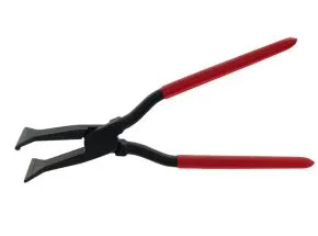 STUBAI Falzzange 60 mm gerade mit Radiusbacke