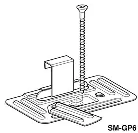 Edelstahl Schiebe-Dämmungshafte für Winkel-Maschinenfalz 25 mm Höhe