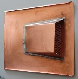 KUPFER Trapezlüfter mit Grundplatte