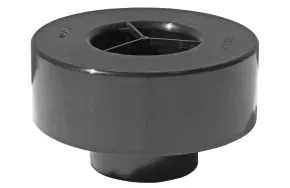 PE- Abschlußzarge für Dunstrohreinfassungen 95/125 mm