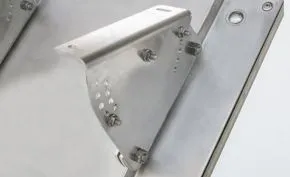 ALUMINIUM Trittstufenhalter- Laufsteghalterungen für Doppelstehfalzdächer Dachneigung 0 – 40 Grad ALUMINIUM Trittstufenhalter- Laufsteghalterungen für Doppelstehfalzdächer Dachneigung 0 – 40 Grad