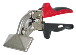 Falzzange gebogen 80 mm hebelübersetzt