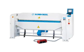SCHECHTL Motor-Abkantmaschine Modell MAX / ECT-Steuerung