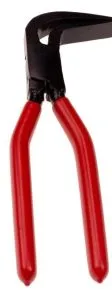 STUBAI Falzzange 20 mm 90° gebogen mit kurzen Griffen