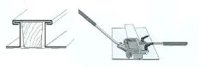 Leistenfalz- Handformer K6