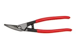 STUBAI Mikro Kombi Blechschere 200 mm rechtsschneidend mit PVC-Griffe