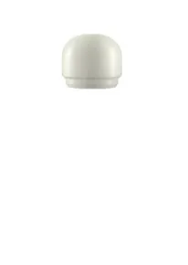 Nyloneinsatz 25 mm abgerundet