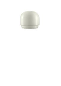 Nyloneinsatz 40mm abgerundet